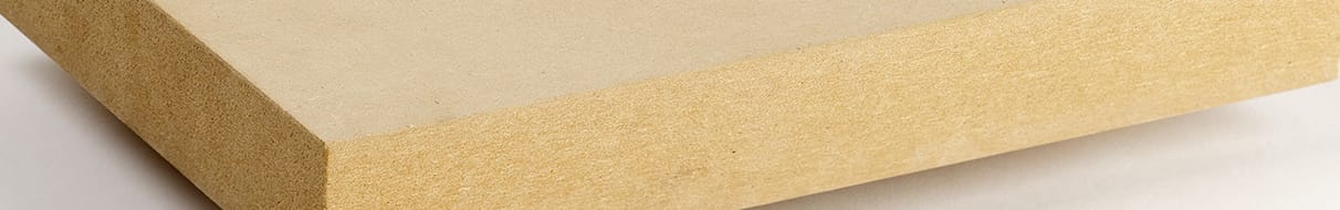 Detailweergave van een lichtgewicht MDF plaat