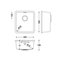 HIMACS keukenbak RCS354 S028E product photo