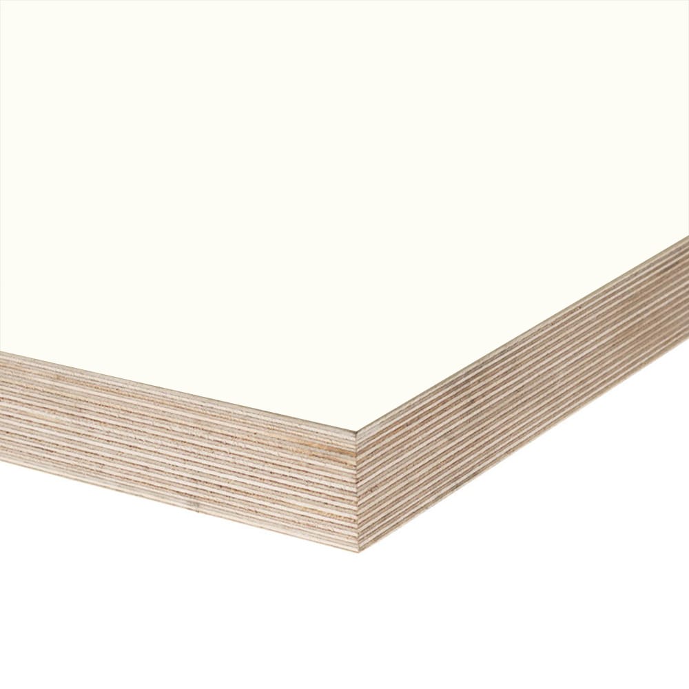 Berken multiplex 2-z HPL Wit W10400 SD