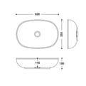 HIMACS sanitair wasbak RCB5235 S028E product photo
