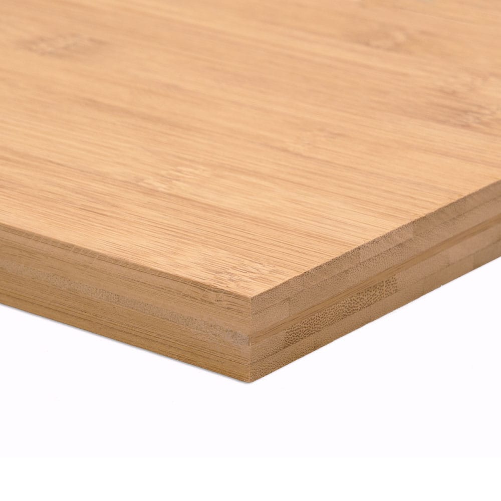 Bamboe 5L Plaat Plain Pressed Ecru