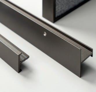 Finsa aluminium T-profiel antraciet