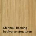 Shinnoki HPL backing diverse structuren product photo