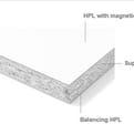 Goodwin Magnetic spaan 1z wit hoogglans product photo