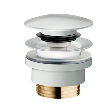 Sanitair pop-up plug wit